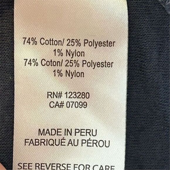 Travis Mathew Men's Long Sleeve Crew Neck T-Shirt Blue Gray Size L - Picture 6 of 9